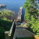 Near Svendborg With Private Bathing Jetty Vester-Skerninge